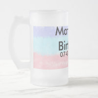 Red blue American boy birthday add name date