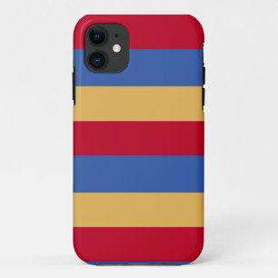 Red, Blue and Orange iPhone 5 Case