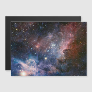 Red & Blue Carina Nebula Hubble Telescope