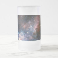 Red & Blue Carina Nebula Hubble Telescope