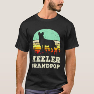 Red Blue Heeler Grandpop Australian Cattle Dog Gra T-Shirt