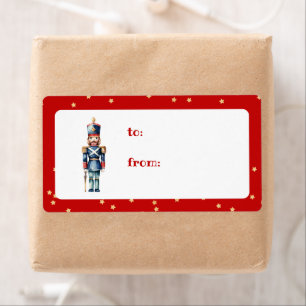 Red & Blue Nutcracker Christmas Holiday