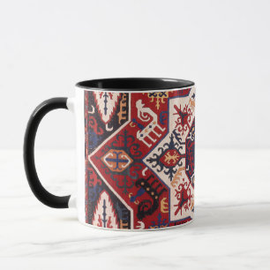 Red & Blue Persian Design Mug