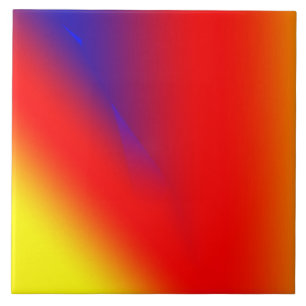 Red blue yellow abstract colourful custom add your tile