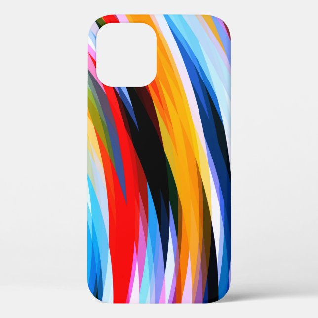 Red Blue Yellow Black Case-Mate iPhone Case (Back)