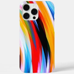 Red Blue Yellow Black iPhone 16 Pro Max Case