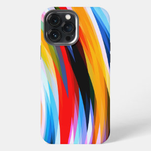 Red Blue Yellow Black iPhone 13 Pro Max Case