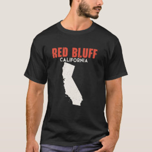 Red Bluff California USA State America Travel Cali T-Shirt