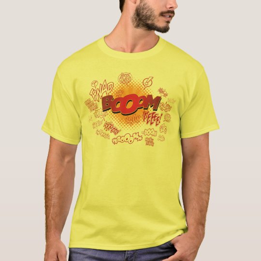 Red BOOOM! (Light) T-Shirt