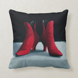 Red Boots 1995 Cushion