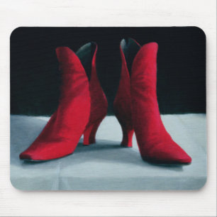 Red Boots 1995 Mouse Mat