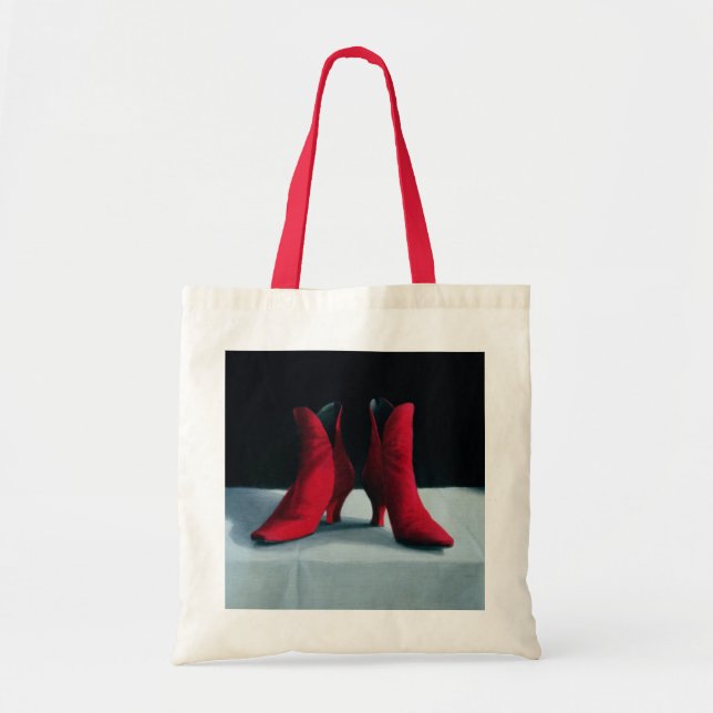 Red Boots 1995 Tote Bag (Front)