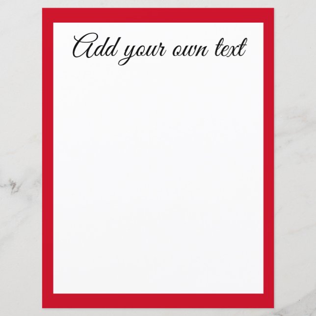 Red Border (Front)