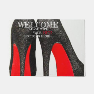 RED BOTTOM Door Mat