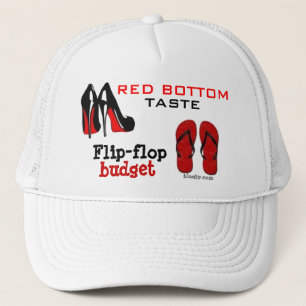 Red bottom hat