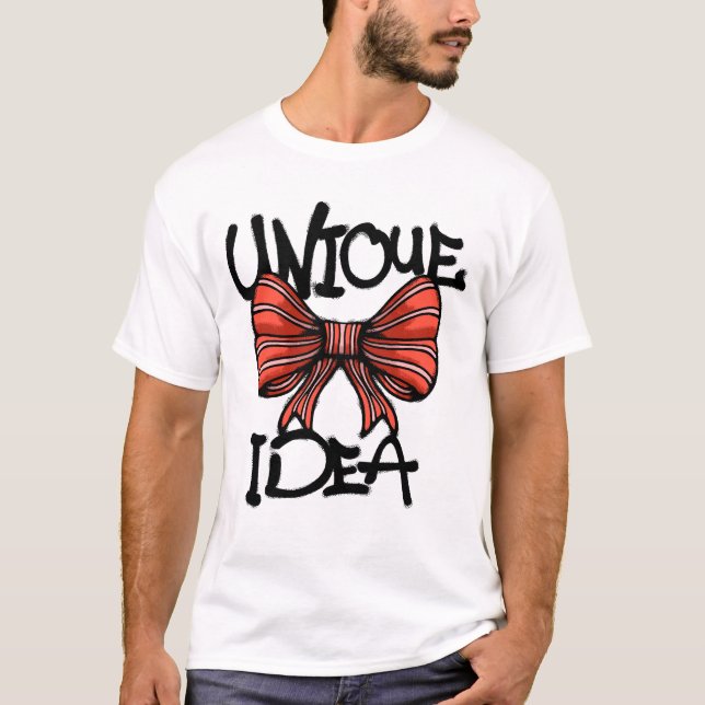 red bow streetwear T-Shirt (Front)