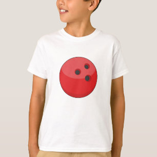 Red Bowling Ball T-Shirt