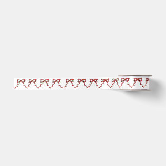 Red Bows Ribbon Satin Ribbon