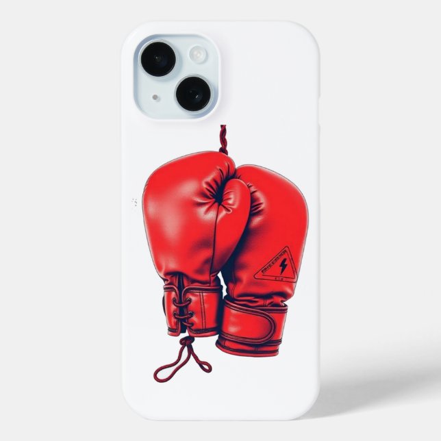 Red Boxing Gloves Case-Mate iPhone Case (Back)