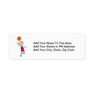 Red Boy Basketball Player t-shirts and Gifts