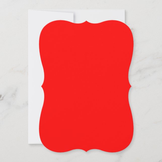 Red Bracket Invitation (Front)