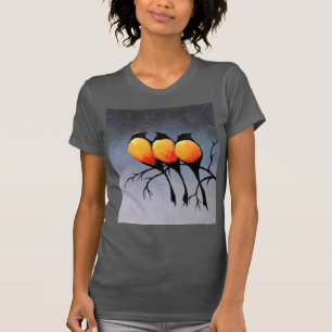 Red-Breasted Birds T-Shirt