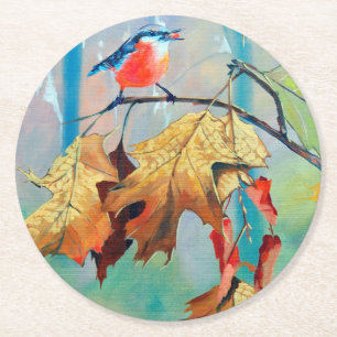 Red Breasted Coaster