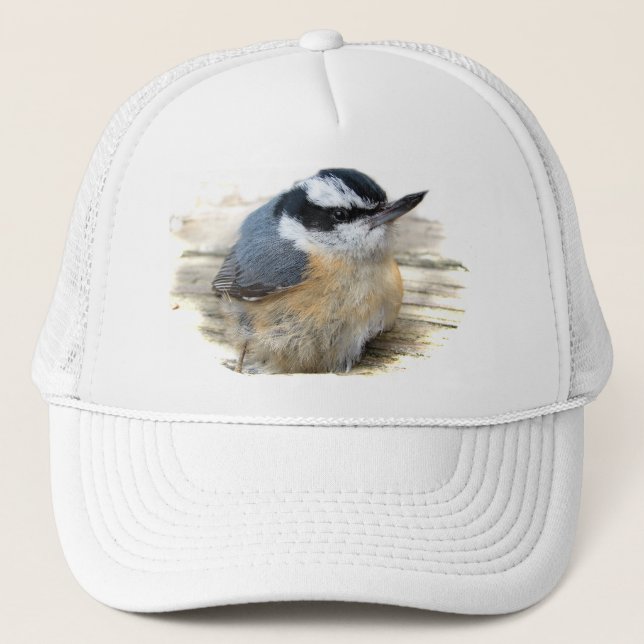 Red-breasted Nuthatch Trucker Hat (Front)