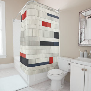 Red Brick  Shower Curtain