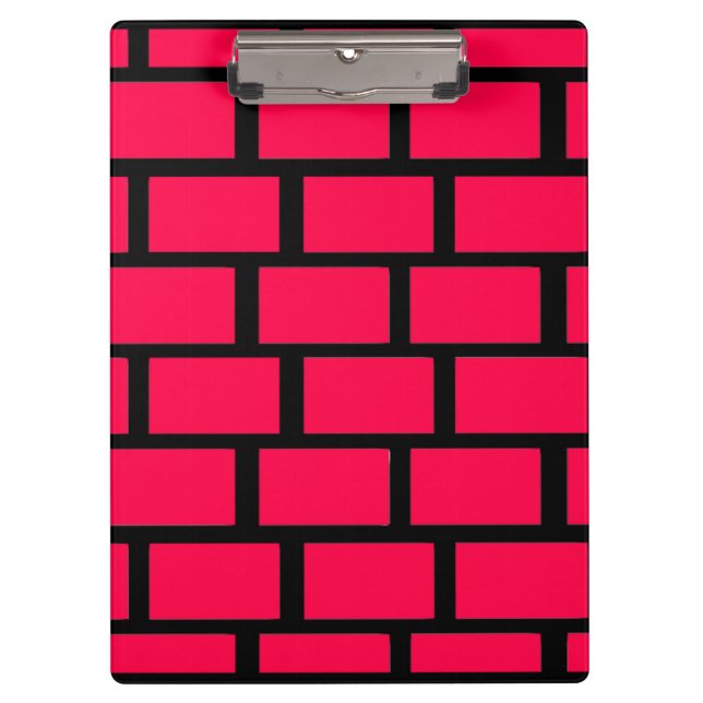 RED BRICK WALL CLIPBOARD (Front)