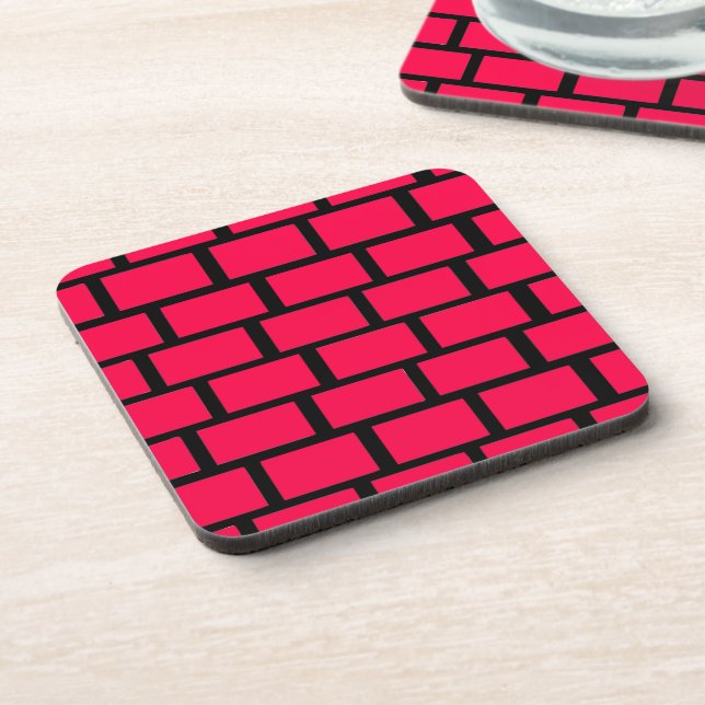 RED BRICK WALL COASTER (Left Side)