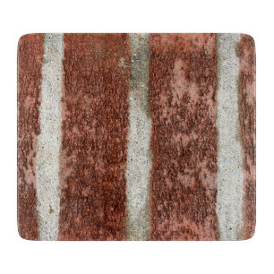 Red Brick Wall Concrete Cement Texture Cutting Board