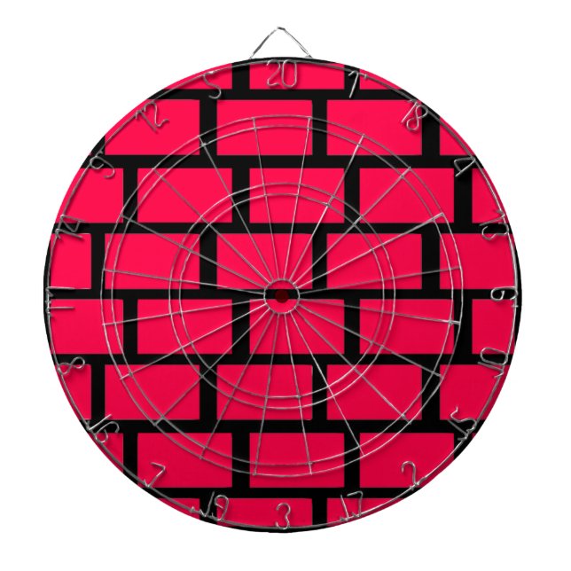 RED BRICK WALL DARTBOARD (Front)