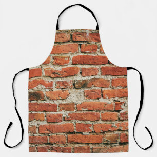 Red brick wall texture grunge background. Abstract Apron