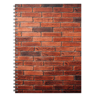 Red brick wall texture grunge backgroundbrick,wall notebook