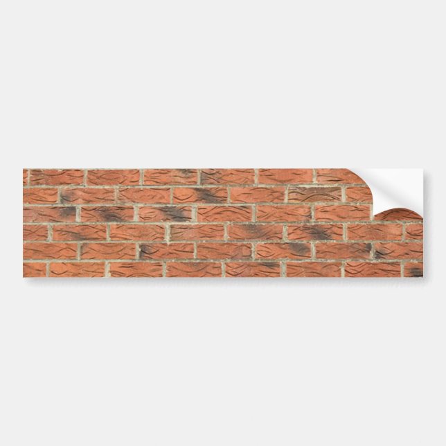 Red Brickhouse Bumper Sticker (Front)