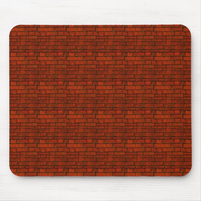 Red Bricks Mouse Mat (Front)