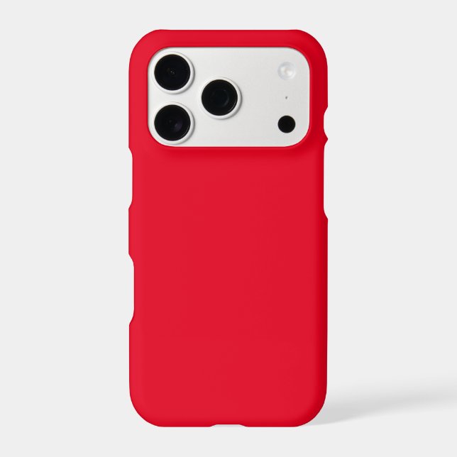 Red, bright red, solid colour (Back)