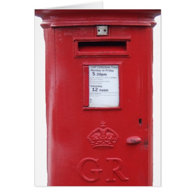 Red British Post box (Front)
