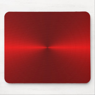 red brushed metal mouse mat