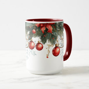 Red Bubble christmas Mug