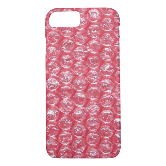 red bubble wrap Case-Mate iPhone case (Back)