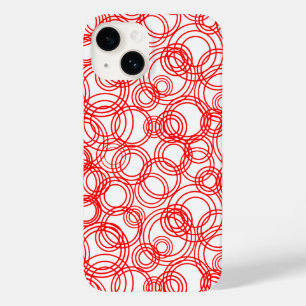 Red Bubbles Case-Mate iPhone 14 Case