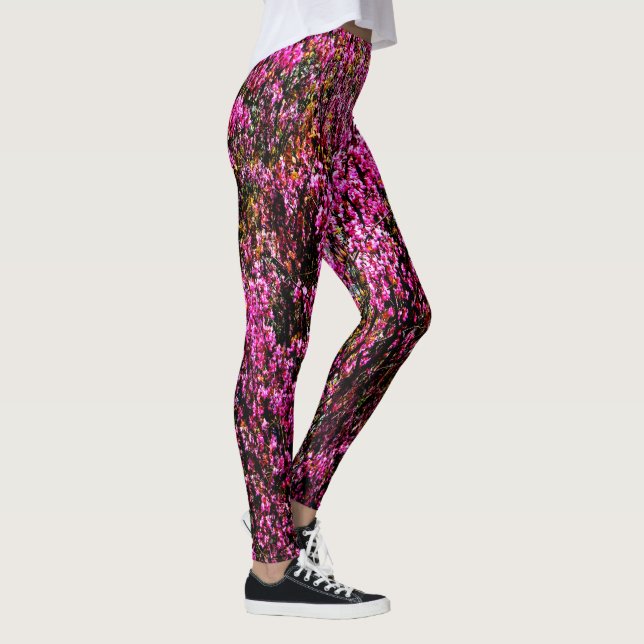 Red bud flowers.......... leggings (Right)