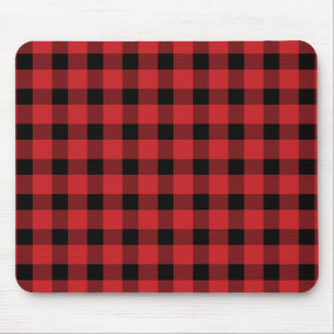 Red Buffalo Country Lumberjack Plaid Mouse Mat
