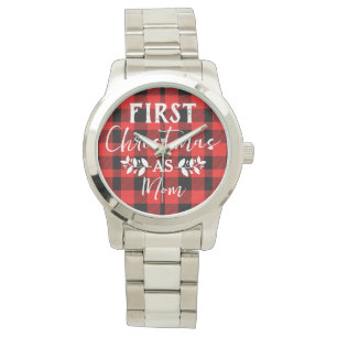 Red Buffalo First Christmas as Mum Christmas Watch