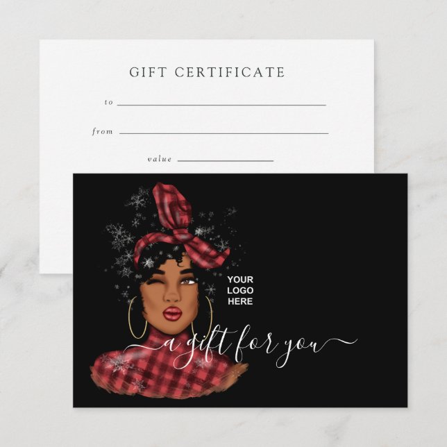 Red Buffalo Plaid Christmas (Front/Back)