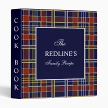 Red Buffalo Plaid Farmhouse  Family Recipe