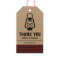 Red Buffalo Plaid Lantern Lumberjack Birthday