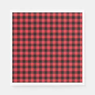 Red Buffalo Plaid Napkin